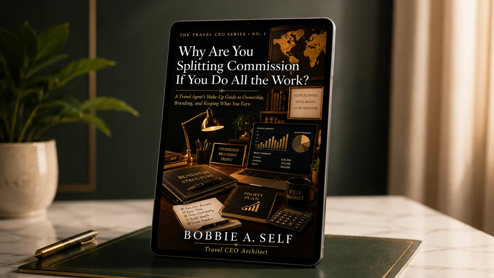 Book cover: Why Are You Splitting Commission If You Do All the Work? by Bobbie A. Self